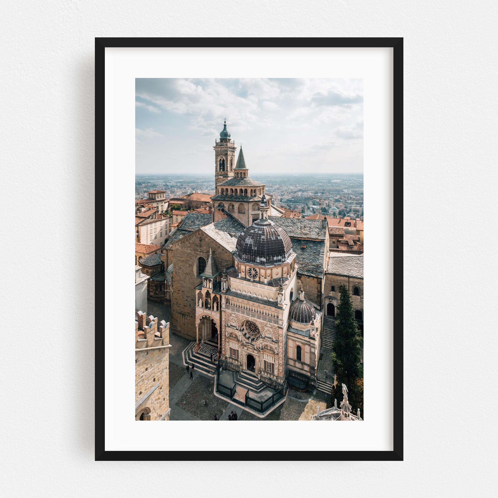 "Basilica of Santa Maria Maggiore 01" Framed Wall Art Print and other Wholesale basilica for your store trending on Faire.