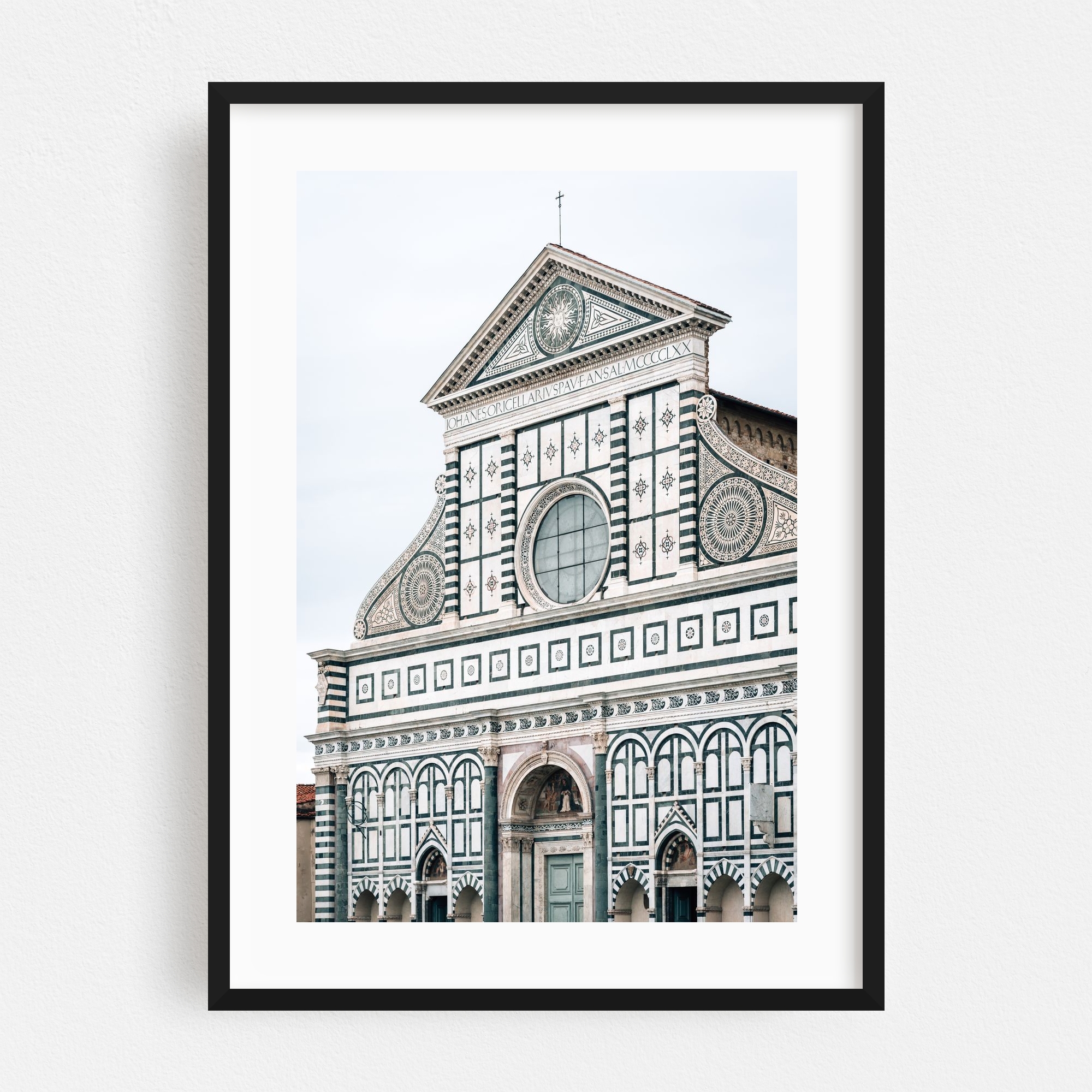 "Basilica of Santa Maria Novella" Framed Wall Art Print and other Wholesale basilica for your store trending on Faire.