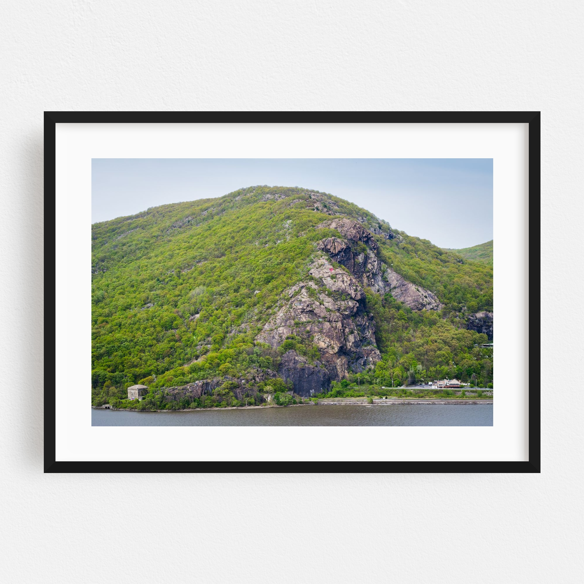 "Breakneck Ridge 02" New York Framed Wall Art Print for wholesale by The Americana Project