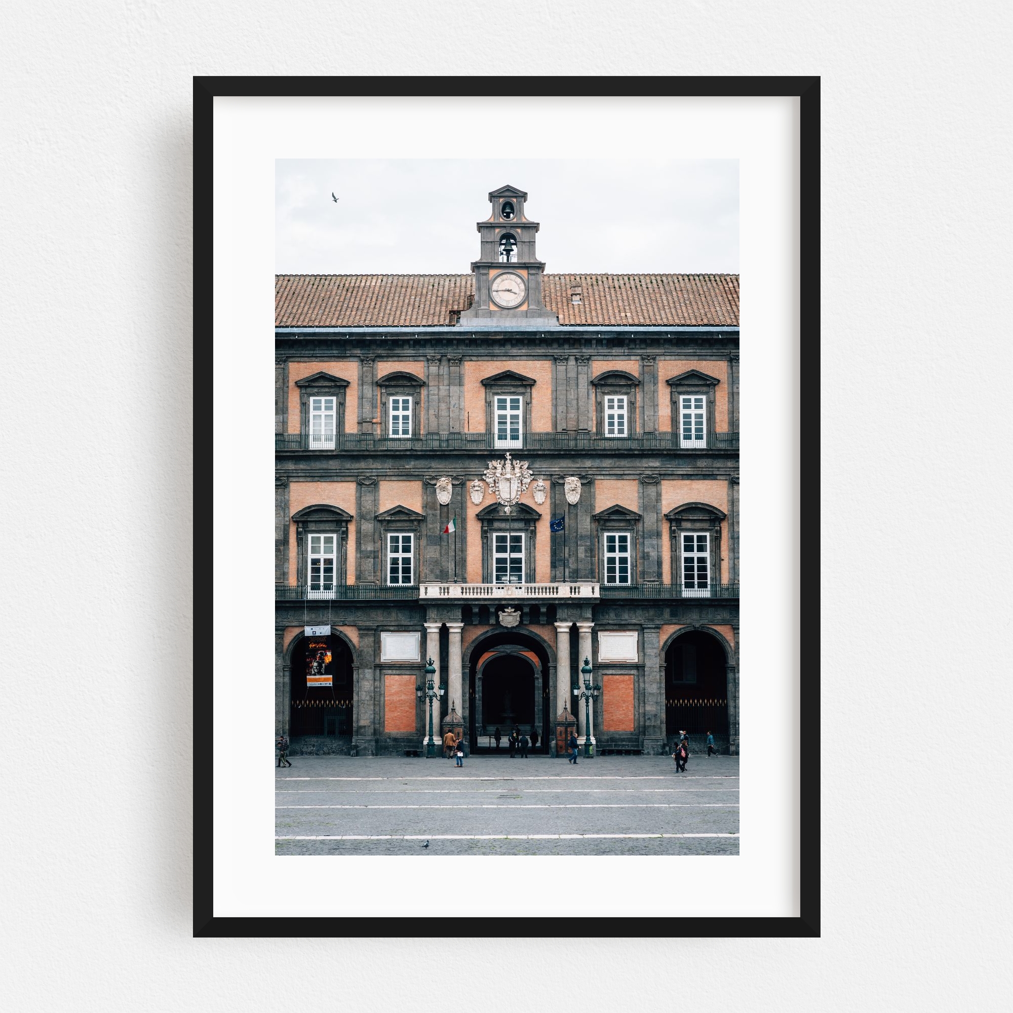 "Palazzo Reale di Napoli 03" Naples Framed Wall Art Print and other Wholesale napoli for your store trending on Faire.