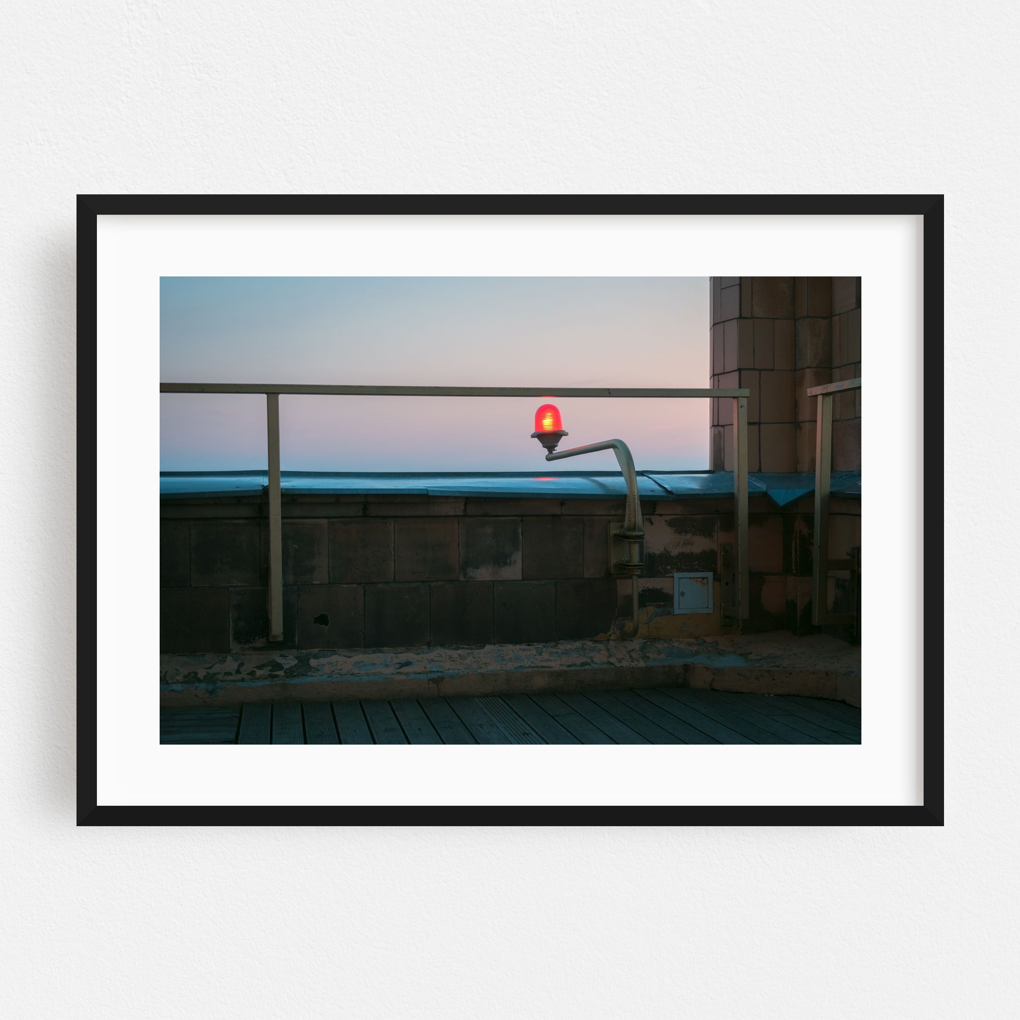 "Observation Deck, Latvian Academy..." Framed Wall Art Print for wholesale by The Americana Project