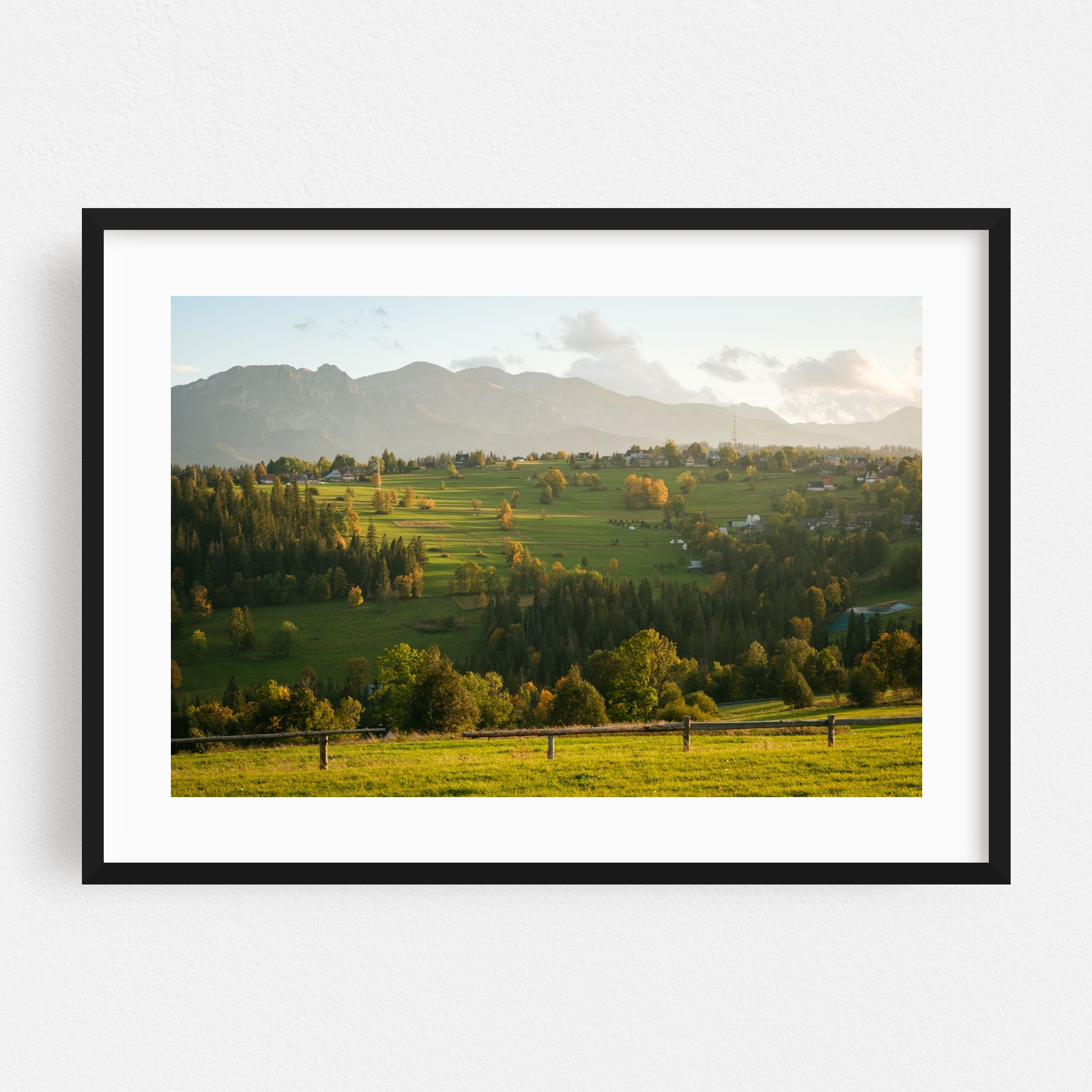 "Suche Views 04" Landscapes & Nature Framed Wall Art Print for wholesale by The Americana Project